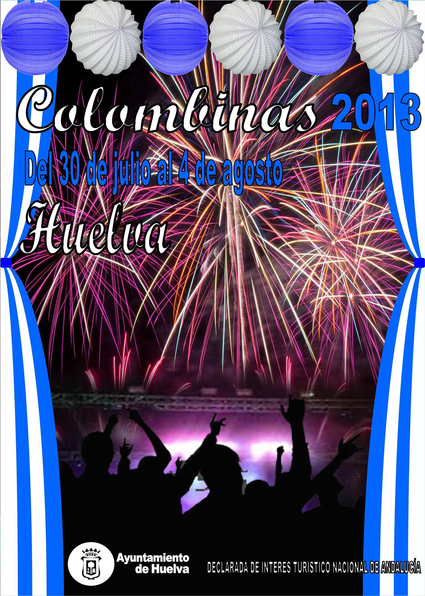 Cartel Fiestas Colombinas 2013